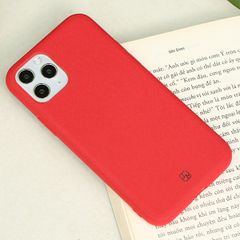  Ốp lưng iPhone 11 Pro Nhựa dẻo Tex II JM Đỏ 