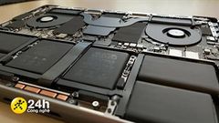  Bên trong MacBook Pro 2021 có gì? Chip Apple M1 Max có diện tích lớn, trang bị hệ thống quạt kép to hơn và 6 viên pin 