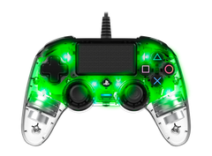  Sony Ps4 Nacon Wired Illuminated Compact Controller - Green 
