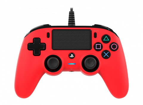 Sony Ps4 Nacon Wired Compact Controller - Red