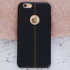  Ốp lưng iPhone 6-6S Nhựa cứng PU Lolly Line JM Đen 