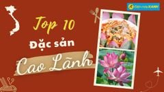  Top 10 món ăn đặc sản Cao Lãnh Đồng Tháp nổi tiếng mà bạn nên thử qua 