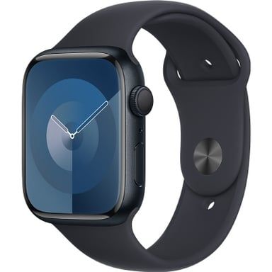 Apple Watch Series 9 GPS 45mm Viền nhôm Dây cao su  (Màu xanh đen)