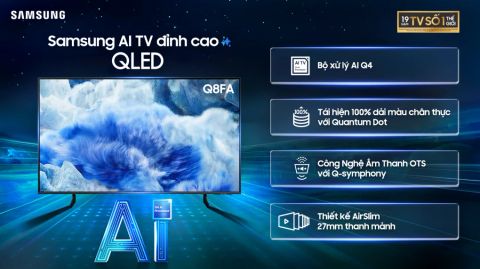 Tivi Samsung QLED 4K Vision AI 75 Inch