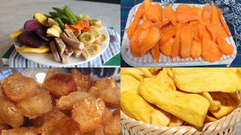 Tổng hợp 7 cách sấy hoa quả, rau củ bằng lò nướng