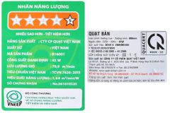  Quạt bàn Asia B16001-XV1 Xám 