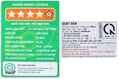  Quạt bàn Asia B16001-XV1 Xám 