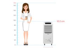  Quạt điều hòa Midea AC200-19WV 