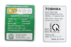  Quạt đứng Toshiba F-LSA20(H)VN 