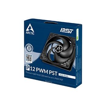 Quạt Tản Nhiệt Arctic P12 Pwm Pst Black/black