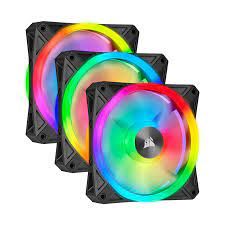  Quạt Tản Nhiệt Corsair Icue Ql120 Rgb 120mm Black 