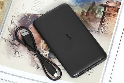 Pin sạc dự phòng Polymer 10000mAh Type C Aukey PB-XN10 Đen