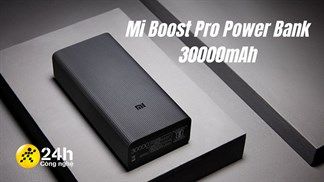 Xiaomi ra mắt sạc dự phòng Mi Boost Pro: Dung lượng khủng 30.000mAh, có sạc nhanh mà giá chỉ hơn 700K