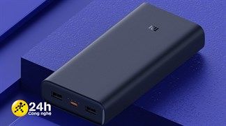 Xiaomi ra mắt pin sạc dự phòng Mi HyperSonic Power Bank 20.000 mAh mới: Tích hợp sạc nhanh 50W và có thể sạc cả laptop