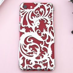 Ốp lưng iPhone 7 - iPhone 8 Nhựa cứng Paper Cutting COSANO Bạc 