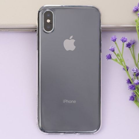 Ốp lưng iPhone X nhựa dẻo Clear TPU OSMIA NUDE Pbag