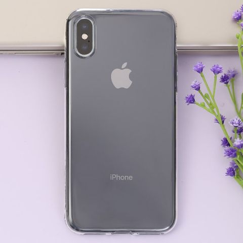 Ốp lưng iPhone X nhựa dẻo Clear TPU OSMIA NUDE Pbag