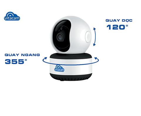 CAMERA IP VITACAM C1080 PRO 3.0 MP Full HD 1296P
