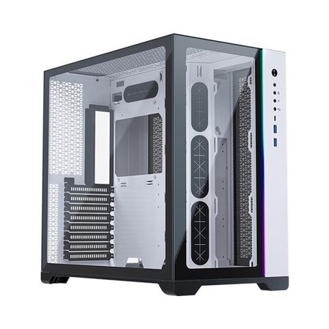 Vỏ Case Metallic Gear Neo Qube Atx Case Digital Rgb Glass White