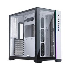  Vỏ Case Metallic Gear Neo Qube Atx Case Digital Rgb Glass White 