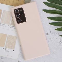  Ốp lưng Galaxy Note 20 Ultra Nhựa dẻo Liquid Silicone Case COSANO Hồng nhạt 