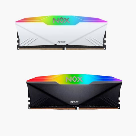 RAM APACER NOX RGB AURA2 DDR4 DIMM 16GB – 3600MHz (AH4U16G36C25YNBAA-2)