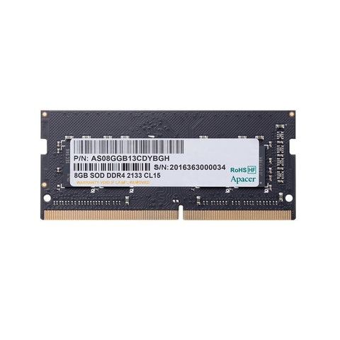 RAM APACER SO-DIMM 8G DDR4 – 3200MHZ (ES.08G21.GSH)