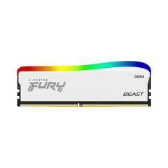  RAM Kingston Fury Beast 16GB 3200MHz DDR4 RGB White (KF432C16BWA/16) 