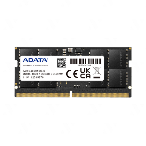 Ram Laptop Adata 16GB DDR5 4800MHz AD5S480016G-S