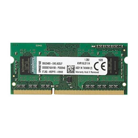 Ram Laptop Kingston 4gb Ddr3l 1600mhz Kvr16ls11/4