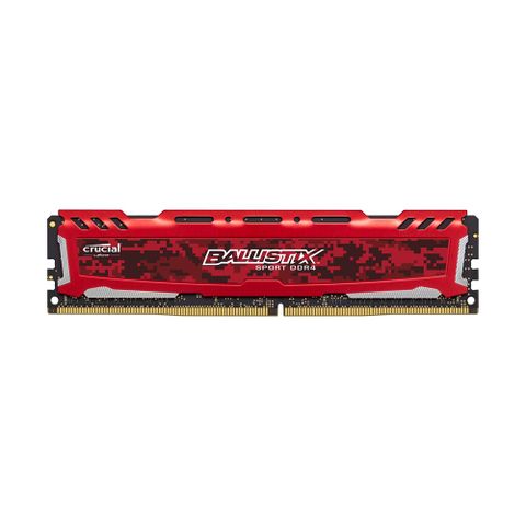 Crucial Ballistix Sport Lt Red 4Gb Ddr4-2400 Udimm