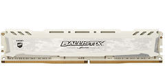  Crucial Ballistix Sport Lt White 8Gb Kit (2 X 4Gb) Ddr4-2400 Udimm 