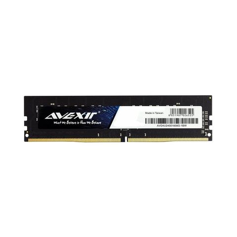 Ram Desktop Avexir 1b - Budget 8gb (1x8gb) Ddr4 2666mhz