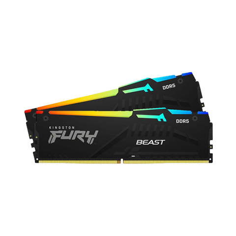 Ram Desktop Kingston Fury Beast Rgb (kf556c40bbak2-32)2x16gb