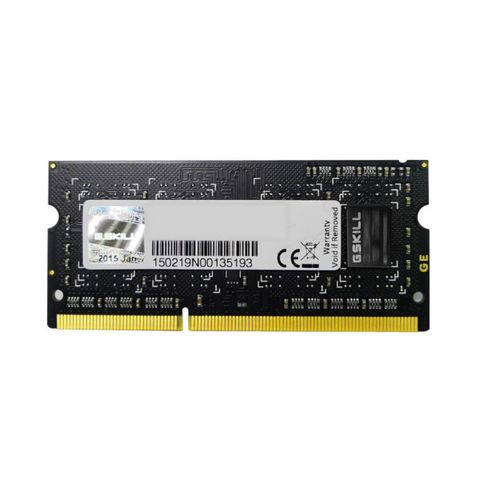 Ram Gskill Sq 8gb Ddr3 (1x8gb) Bus 1600c11 For Laptop