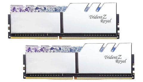 Ram Gskill Trident Z Royal Rgb Silver 3200f4-3200c16d-16gtrs