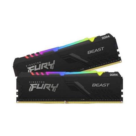 Ram Kingston Fury Beast Rgb 32gb Ddr4 (kf432c16bb1ak2/32)