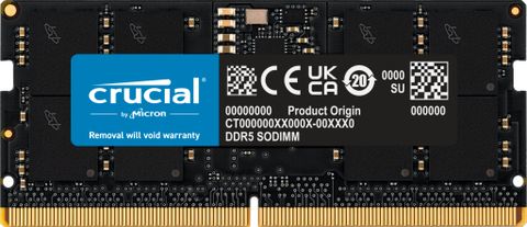 Ram Laptop Crucial 16gb Ddr5 Bus 4800mhz Cl40