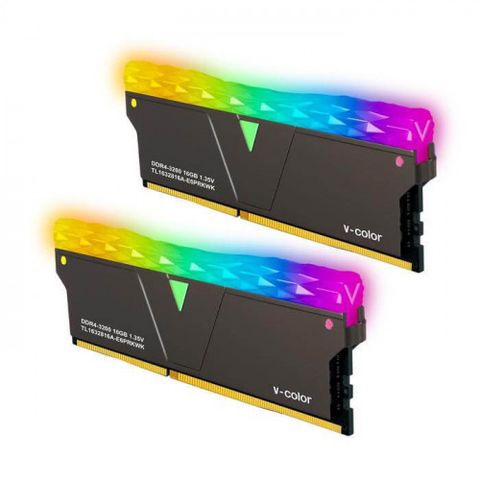 Ram V-color Prism Pro Rgb 16gb (8gbx2) 3200mhz