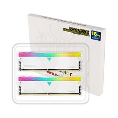  Ram V-color Prism Pro Rgb White 16gb (2x8gb) Ddr4 3200mhz 