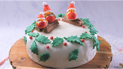  12 Cách trang trí bánh kem Noel cực kỳ đẹp mắt cho dịp Giáng sinh 