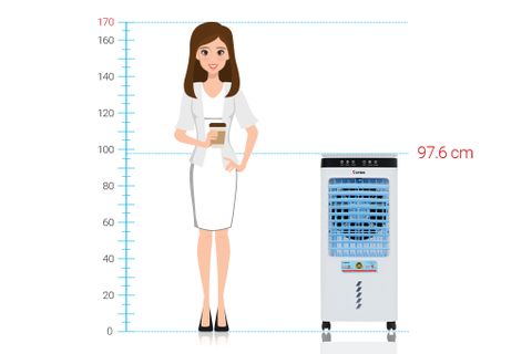 Quạt điều hòa không khí Rapido 6000D