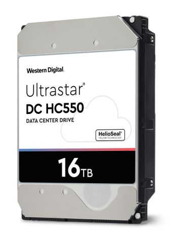 Ổ Cứng Hdd Wd Ultrastar Hc550 16tb 3.5 Inch Sata Ultra 512e Se He14 512mb Cache 7200rpm