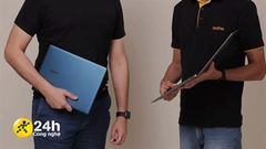  Giám đốc điều hành Realme khoe Realme Book phiên bản màu xanh lam, thiết kế rất trẻ trung và sành điệu 