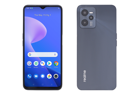 Điện thoại realme C35 - 4GB/64GB (Đen)