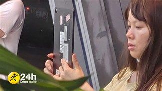 Realme Pad bất ngờ lộ ảnh ngoài đời thực: Màn hình lớn, thiết kế khung viền phẳng bo cong 4 góc, mặt lưng bằng kim loại