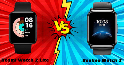 So sánh Redmi Watch 2 Lite và Realme Watch 2, mua loại nào thì tốt?