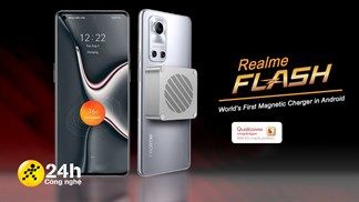 Cấu hình Realme GT Flash Concept: Màn hình 120Hz, Snapdragon 888+ cùng sạc không dây từ tính nhanh nhất thế giới