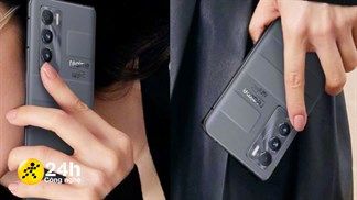 Lộ ảnh chụp thực tế Realme GT Master: Mặt lưng có thiết kế độc đáo như một chiếc vali, cụm 3 camera sau