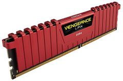  Vengeance® Lpx 16Gb (2X8Gb) Ddr4 Dram 2400Mhz C16 - Red 